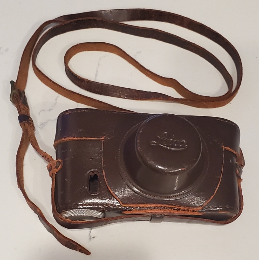 Vintage Leica camera case